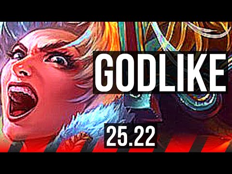 RIVEN vs IRELIA (TOP) | 10 solo kills, 44k DMG, 18/4/6, Godlike | KR Master | 25.22