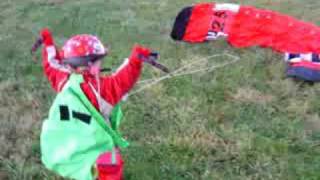 preview picture of video 'Zerlina Groundhandling Kite 3½ Years Old - 1'