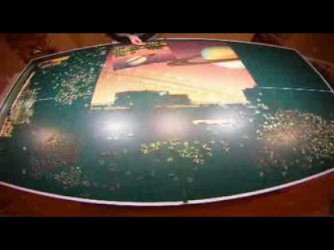 12000 piece puzzle time lapse - part 1 of 3