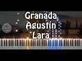 Agustin Lara - Granada Piano Cover