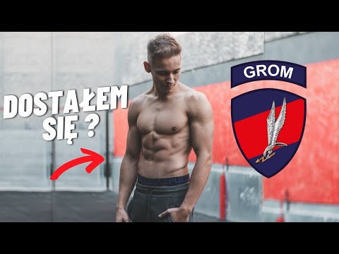 TEST SPRAWNOŚCIOWY KOMANDOSA GROM | Dostałem się?