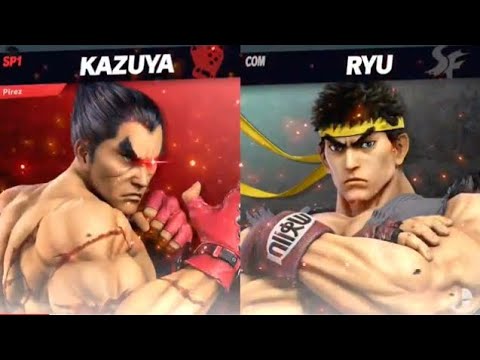 Super Smash Bros Ultimate / KAZUYA vs RYU / 3 minutes Fight