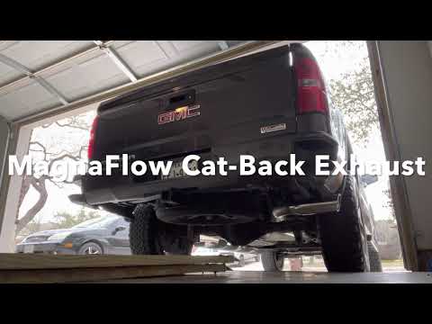 MagnaFlow #15267 Cat-Back Exhaust on 2015 GMC Sierra