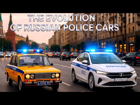 Evolution of Russian Police Cars (1990s–2025) – Mind-Blowing AI Transformations!