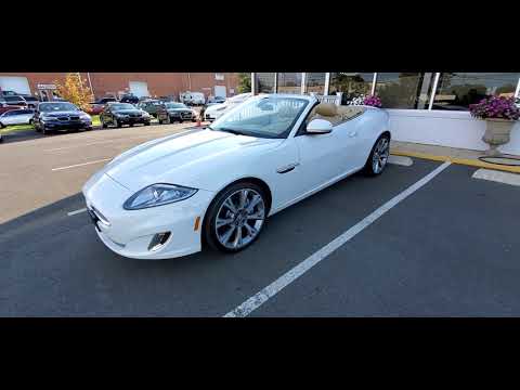 2013 JAGUAR XK-SERIES XK PORTFOLIO CONVERTIBLE  VIN # 9946