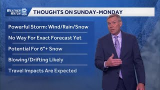 3/11 Evening forecast: Bracing for weekend storm in SE Wisconsin