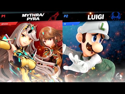 Movement Smash #61 afrono (Pyra Mythra) vs IV (Luigi)