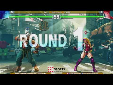 Elements Fighting Game Challenge #2 - W1 - Tuan vs Bokkin