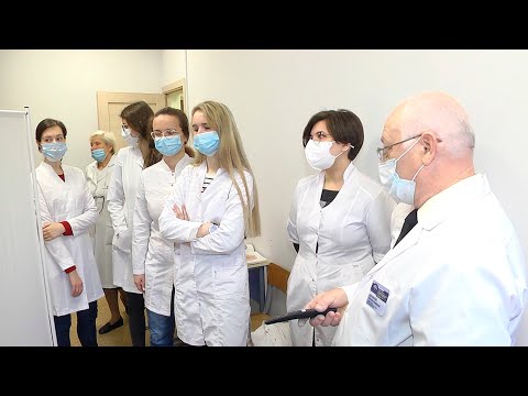 В Гомельском медуниверситете открылся центр диагностики лёгких видео