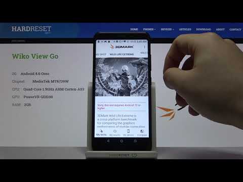 Benchmark 3DMark on Wiko View Go – Wilf Life Extreme TEST