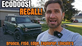 2.7l and 3.0l Ecoboost Recall. Don't be fooled on this Ecoboost Engine News!