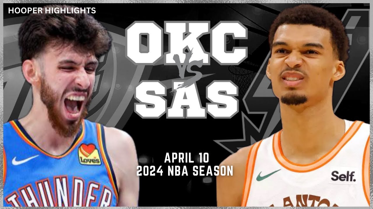 11.04.2024 | Oklahoma City Thunder 127-89 San Antonio Spurs