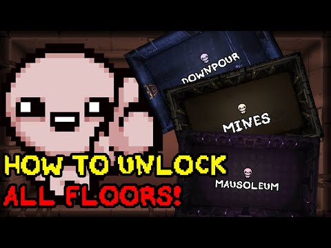 How to Unlock Every Single Floor In Binding of Isaac Repentance