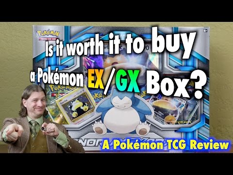 Is it worth it to buy a Pokemon EX / GX Box? A Pokemon TCG Review