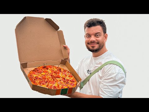 PIZZA DO POSTO DE GASOLINA NÃO DÁ PRA RESITIR!