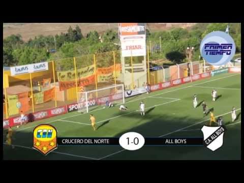 Gol de Crucero del Norte frente All Boys