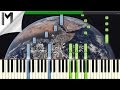 The Earth Prelude ~ Ludovico Einaudi ~ Original Piano Tutorial [MIDI/Synthesia]