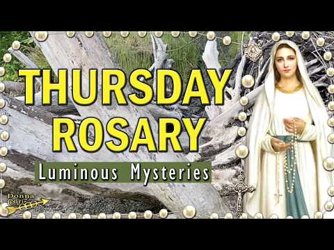 Holy Rosary LUMINOUS Mysteries | THURSDAY Rosary Today for Peace & Family Devotion