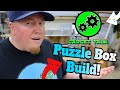 Geocaching Event Puzzle Box Creative Cache Build Gadget Talk Challenge GCNW