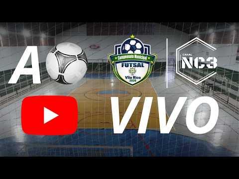 CAMPEONATO MUNICIPAL DE FUTSAL DE VILA RICA-MT 24/03/2026