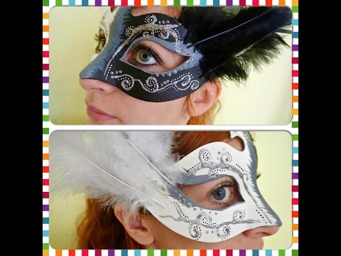 ♡ Masque vénitien ♡ ☼ DIY en tuto, facile et rapide ☼