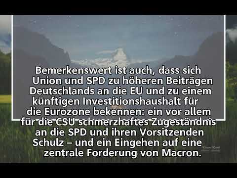 Sondierungsergebnisse: Besser als gedacht