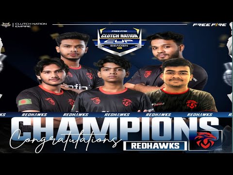 REDHAWKS CHAMPIONS OF CLUTCH NATION CUP S3 | CLUTCH MOMENTS 🔥 Ft. @RedHawksOfficials 