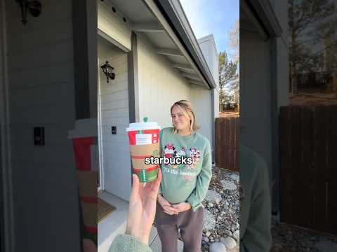 I Ordered Starbucks Drinks Based on Christmas Movies🎅🏼☕️ #christmas  #starbucks #coffee