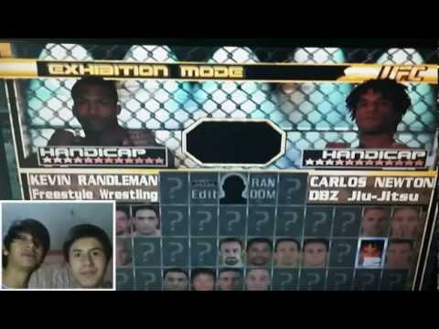 ufc tapout 2 xbox roster