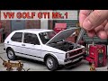 VW GOLF GTI Mk.1 Scale Model Car | Revell 1/24 Scale