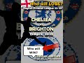 15 April CHELSEA vs BRIGHTON English Premier League Football 2023 EPL #Shorts