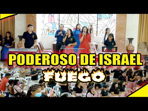ALUMNOS ENTONANDO LA ALABANZA🔥🔥DEL PODEROSO DE ISRAEL🔥🔥ACADEMIA CRISTIANA YOSHUA ZABDI🎵🎙👨‍🏫