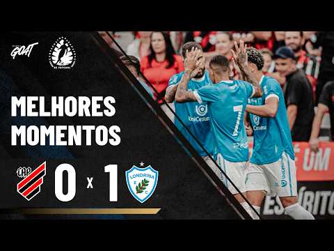 ATHLETICO PERDE PARA O LONDRINA E TUBARÃO VAI PRA FINAL DO PARANAENSE!