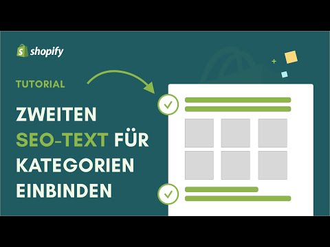 Shopify Tutorial: Zweiten SEO Text je Kategorie in 5 Min einbinden (Gratis SEO Boost)