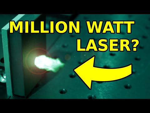 Little Junk Laser is a MEGAWATT Beast!