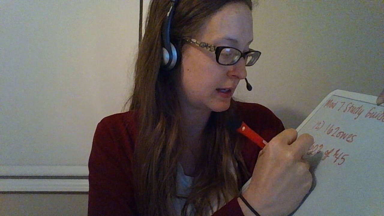 6th Grade Module 7 Study Guide