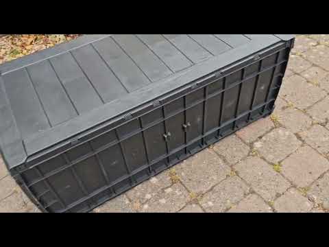 HOLLWOOD (KETER)  GARDEN STORAGE BOX ASSEMBLY