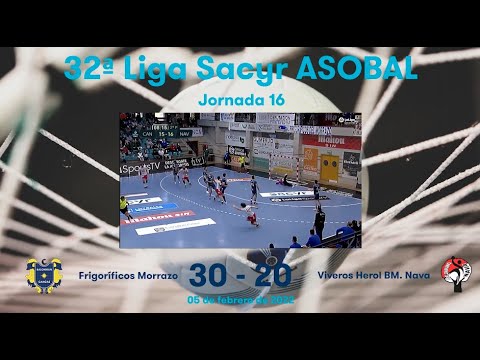 32ª Liga Sacyr ASOBAL J16: Frigoríficos Morrazo - Viveros Herol BM. Nava 30-23