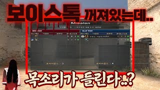 보이스톡 오류..? 다른 공개방과 연결이 됨..