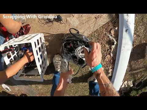 Picking up scrap metal for Free. And a Bunch Of Speakers.