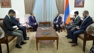 Министр иностранных дел Армении Арарат Мирзоян принял регионального директора по Евразии МРИ Стивена Никса