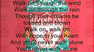 Download lagu You ll never Walk Alone Liverpool With Lyrics....mp3