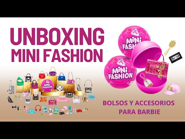 Vídeo relacionado con Mini Brands Fashion Series 1, Real Fabric Fashion Bags And Accessories Capsule Collectible Toy (2 Pack)