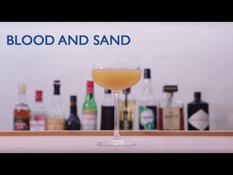 Be At One presents: How to make a Blood & Sand