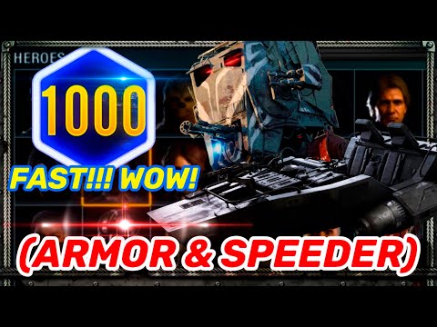 How To MAX The SPEEDER & TANK In mere DAYS!!!