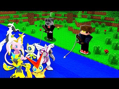 PESQUE O MELHOR POKEMON LENDARIO E CAPTURE ELE - MINECRAFT PIXELMON MOD