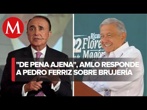 "Hice mi ritual con magia negra para implorar que mi marcha fuera un éxito": AMLO responde