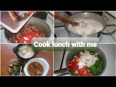 Cook lunch with me//Zambian food edition