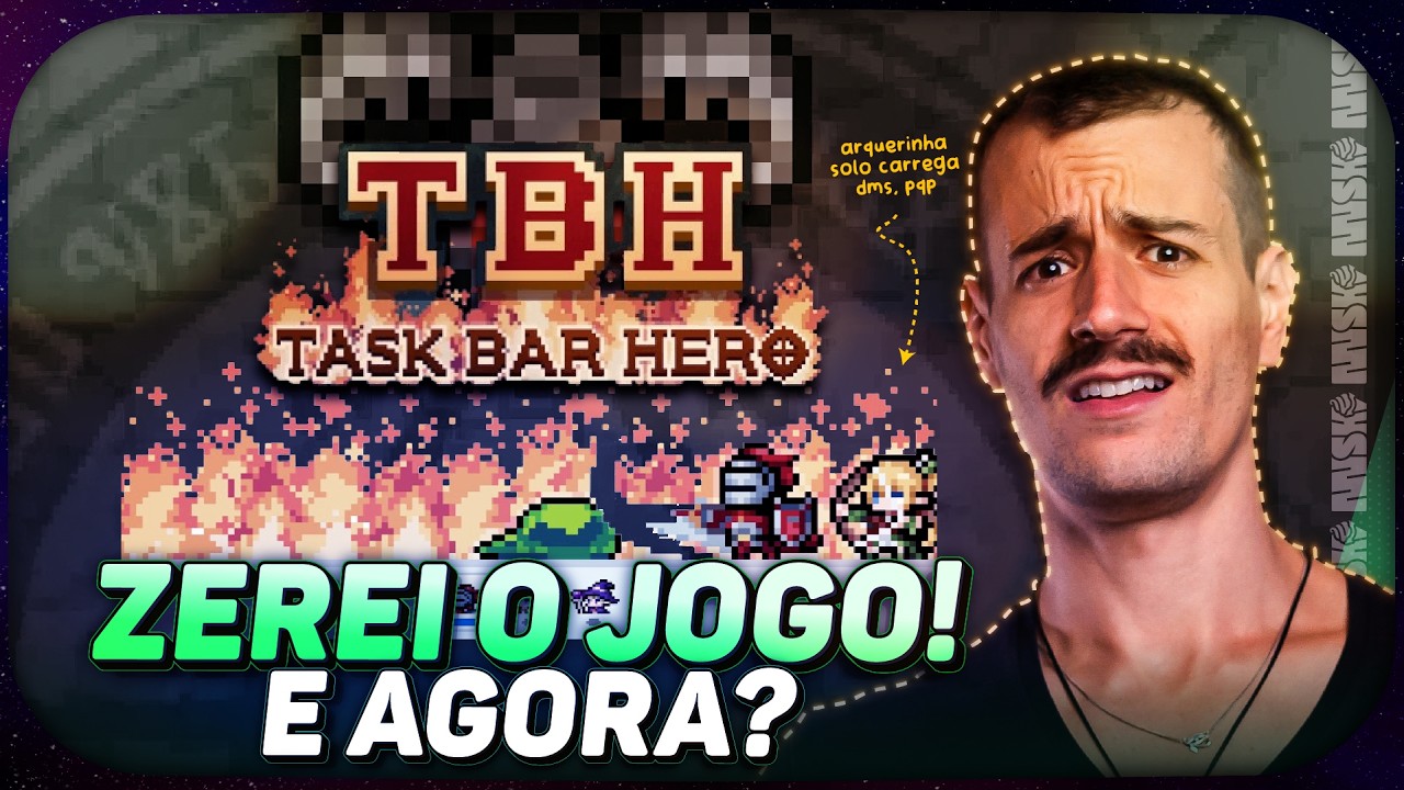 O guia de endgame que o Task Bar Hero não explica