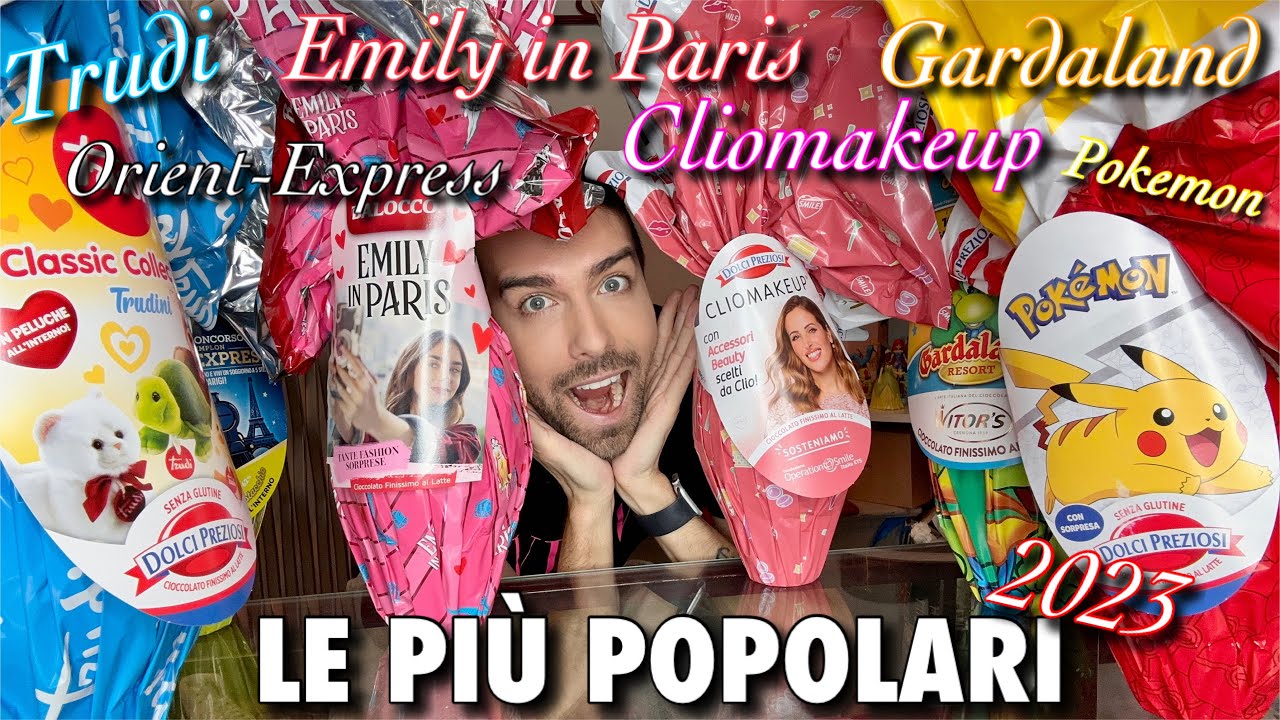 HO COMPRATO LE UOVA DI PASQUA PIÙ DESIDERATE DEL 2023! (con prezzi e sorprese)